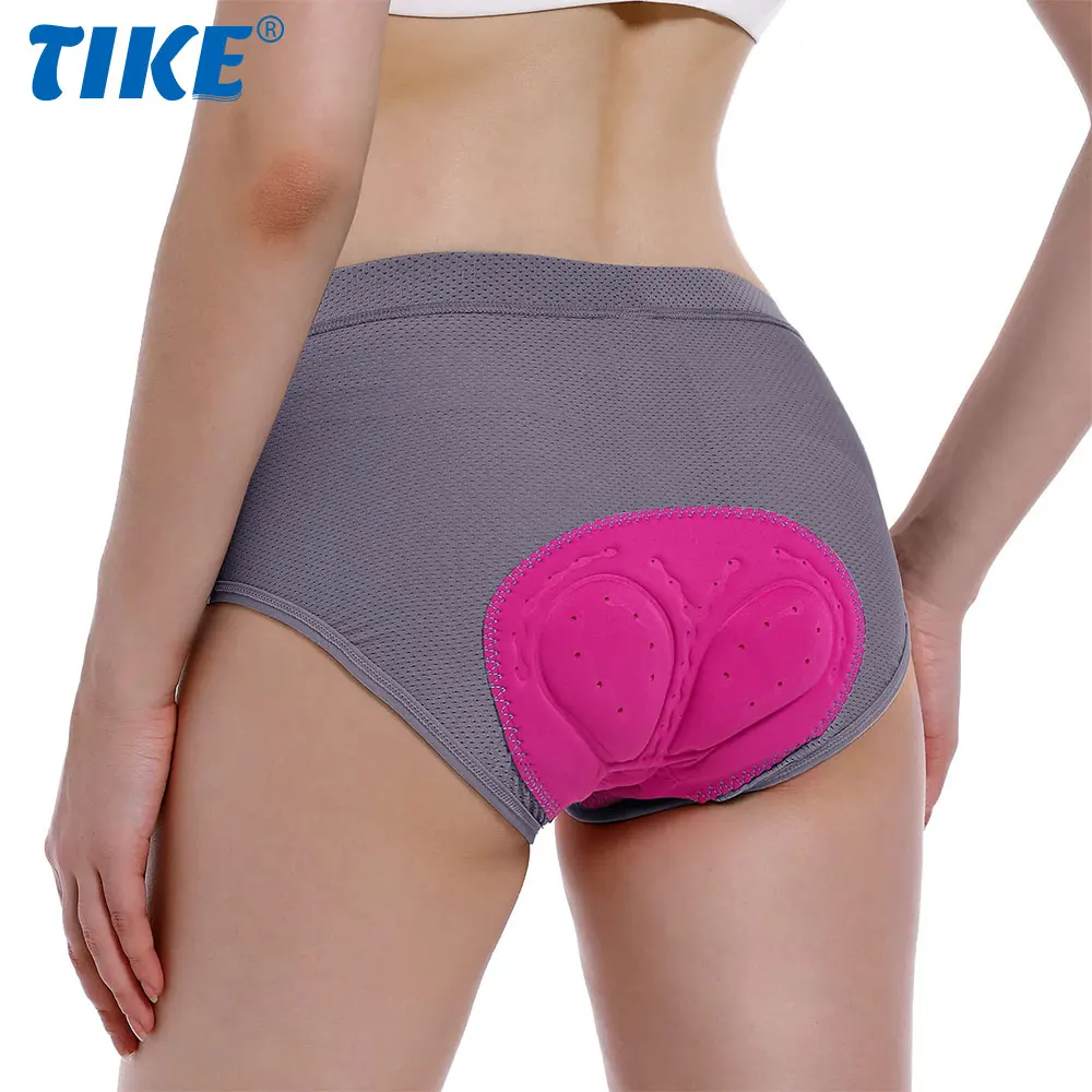 Mountain Biking Shorts Women - 3Dパディング付きの女性用サイクリングショーツ,下着,通気性,マウンテンバイク,自転車,1ユニット