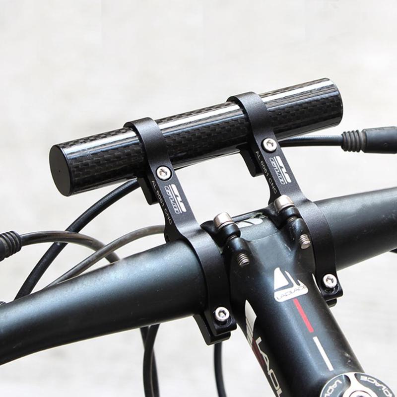 Mountain Biking Youtube - GUB 130mm アルミ合金製自転車ハンドルバーエクステンダーチューブ マウンテンバイク ロードバイク フロントライトブラケット