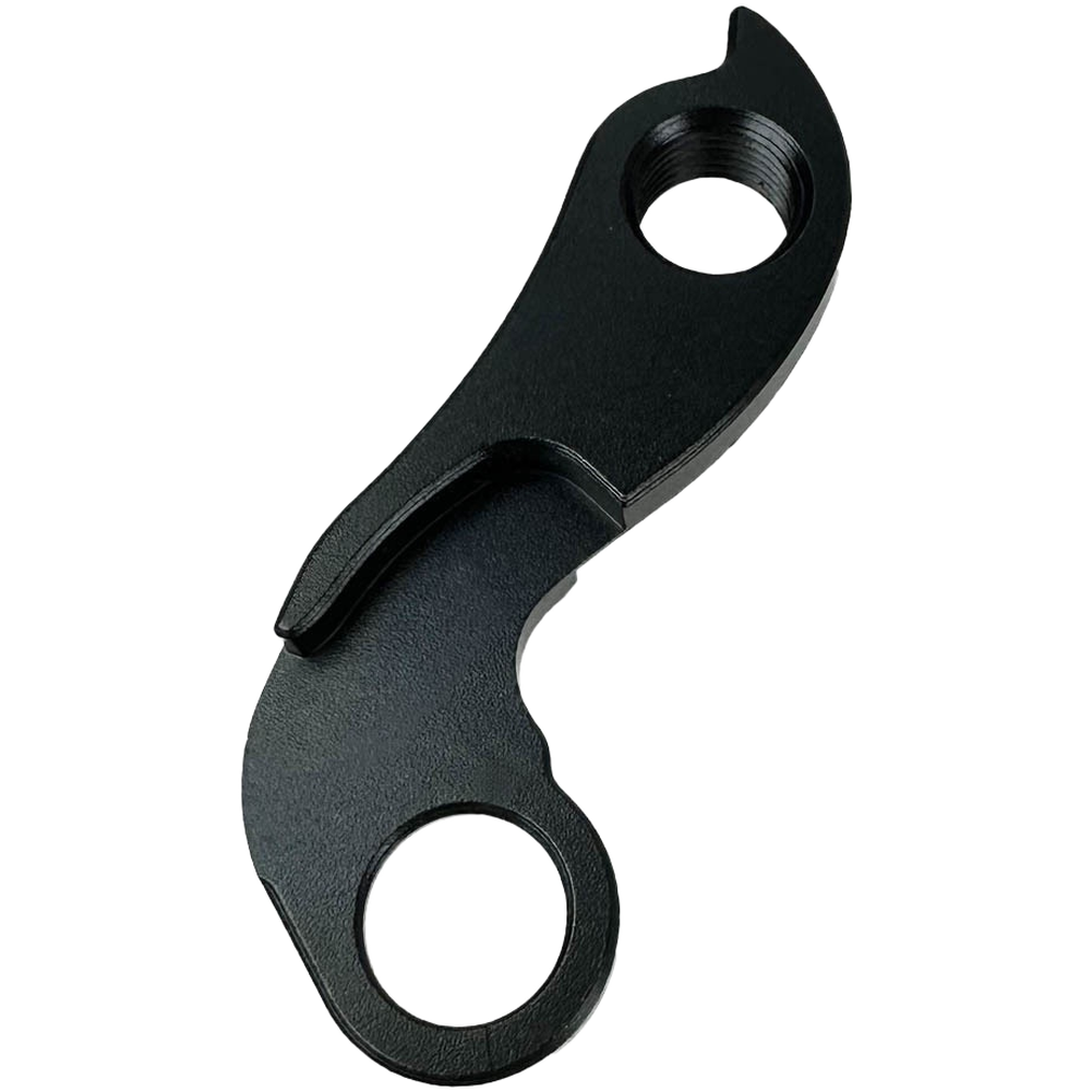 Derailleur Hanger Direct - ロードバイク用ディレイラーハンガー 230 アルミ製テールフック交換部品 15g ブラック 6.05x4.1x0.4cm