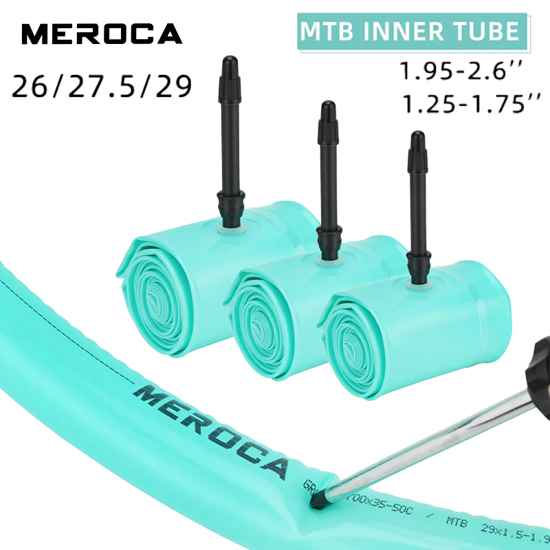 Mountain Biking Youtube - MEROCA TPU自転車インナーチューブ 26 27.5 29インチ MTB