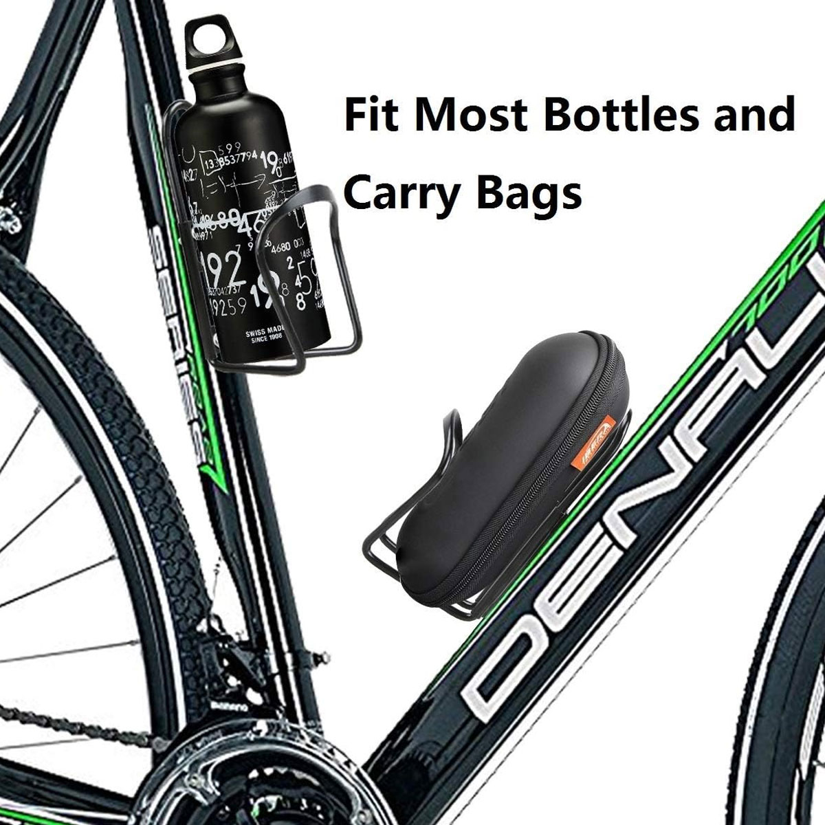 ウォーターボトルホルダーアルミ合金マウンテンバイクウォーター - Mountain Biking Hydration Pack のレビューと価格
