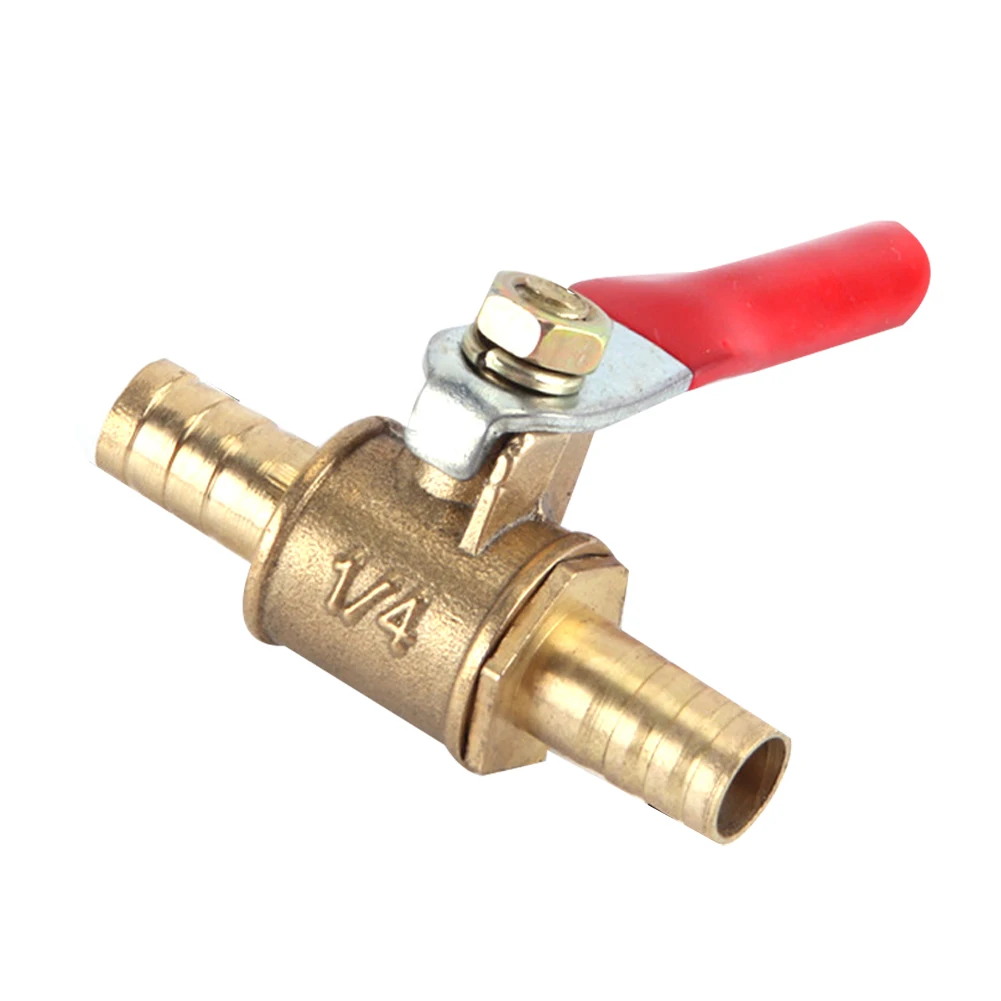 6-12mm空気圧ボールバルブホースバーブインライン真鍮水油 - Spoke Nipple Brass のレビューと価格