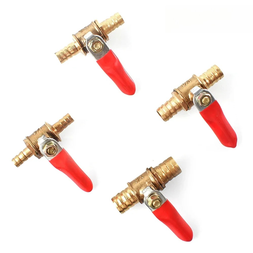 6-12mm空気圧ボールバルブホースバーブインライン真鍮水油 - Spoke Nipple Brass のレビューと価格