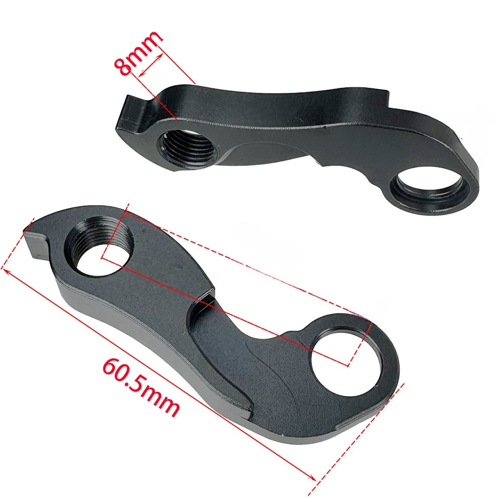 ロードバイク用ディレイラーハンガー 230 アルミ製テールフ - Derailleur Hanger Direct のレビューと価格