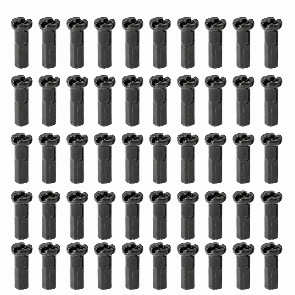 50 個 14 ミリメートル長さの自転車スポークニップル 1 - Spoke Nipple Brass のレビューと価格
