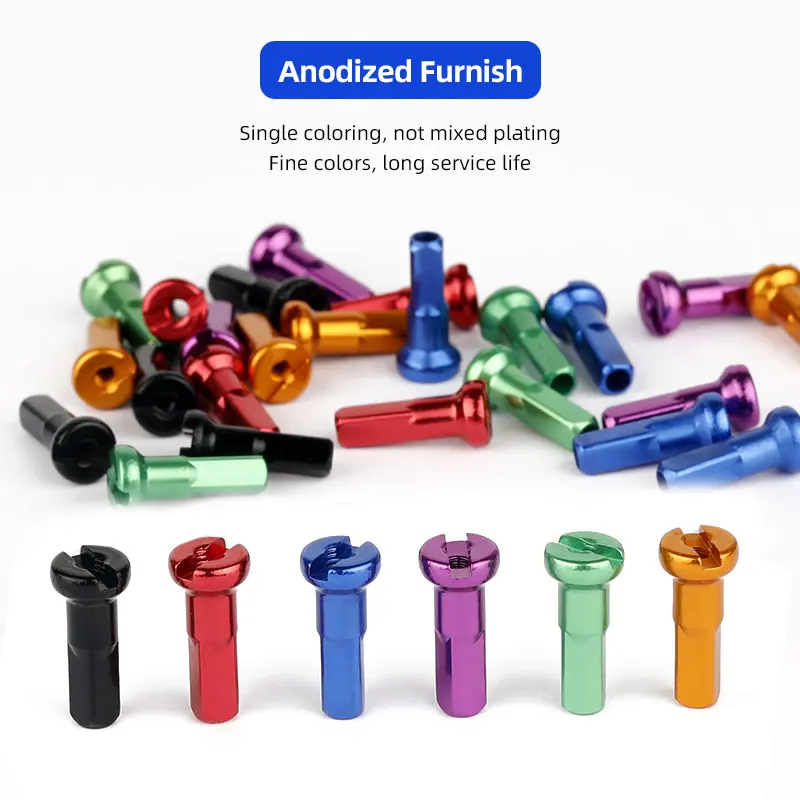 100個入り 自転車 2.0mm スポークキャップ 14G  - Spoke Nipple Brass のレビューと価格
