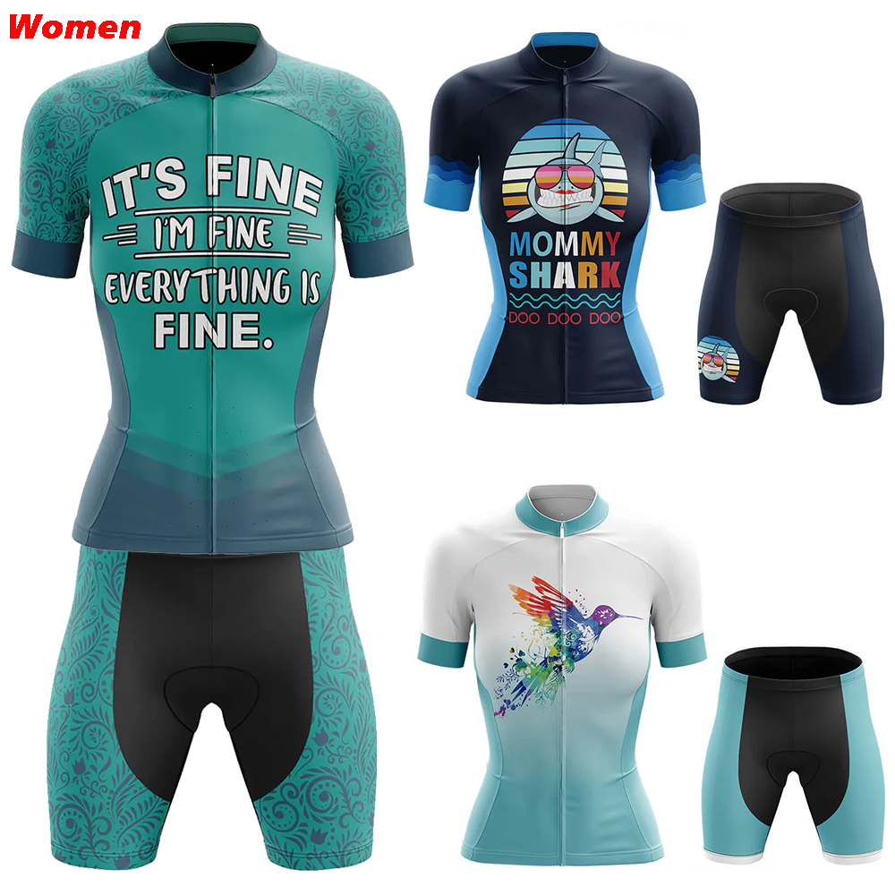 I'm Fine ポリエステル サイクリング ウェア ユニフ - Mountain Biking Shorts Women のレビューと価格