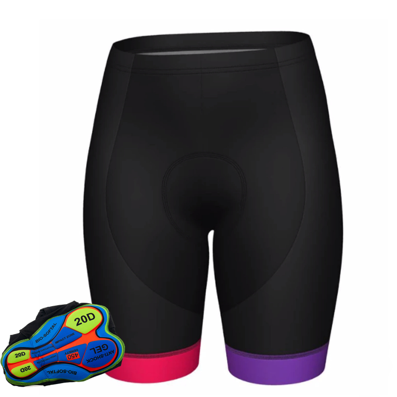 20D ゲルパッドバイクタイツ Mtb Ropa Cicli - Mountain Biking Shorts Women のレビューと価格