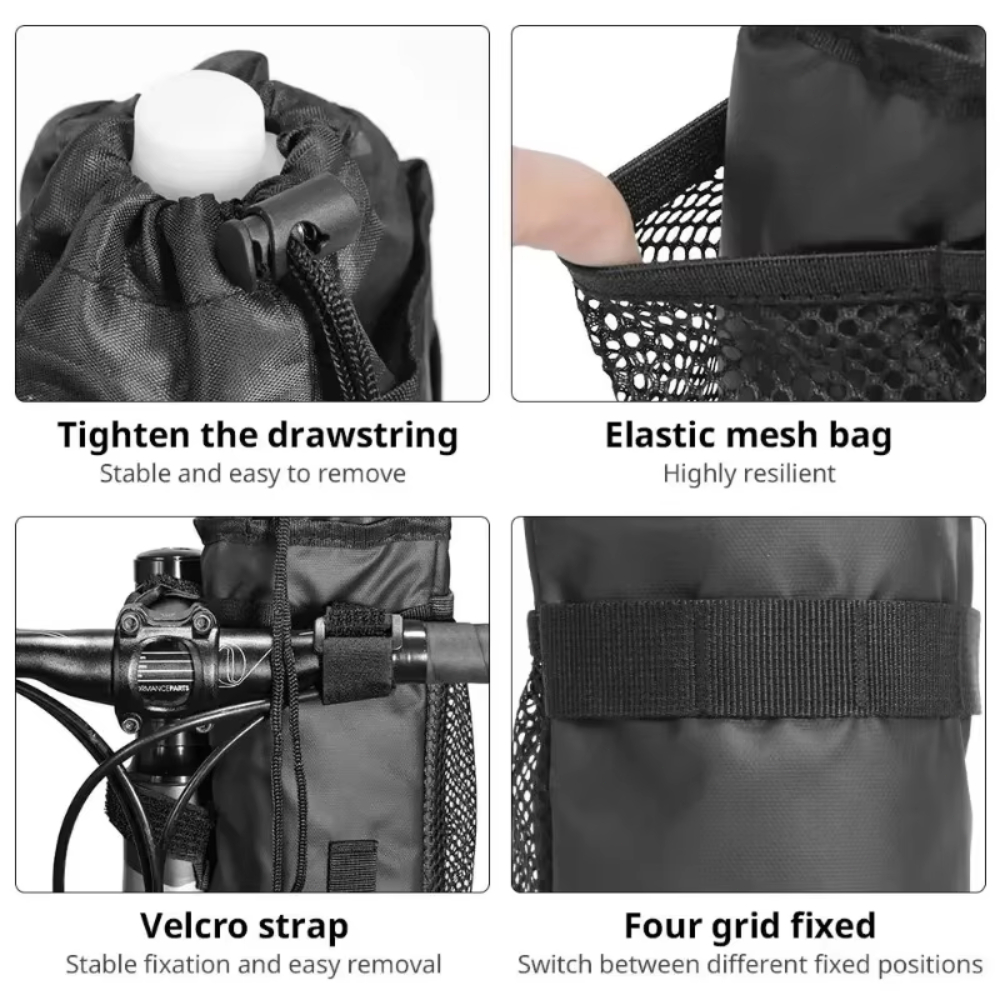 ユニバーサル自転車用断熱ウォーターボトルホルダーバッグ、メッ - Mountain Biking Hydration Pack のレビューと価格