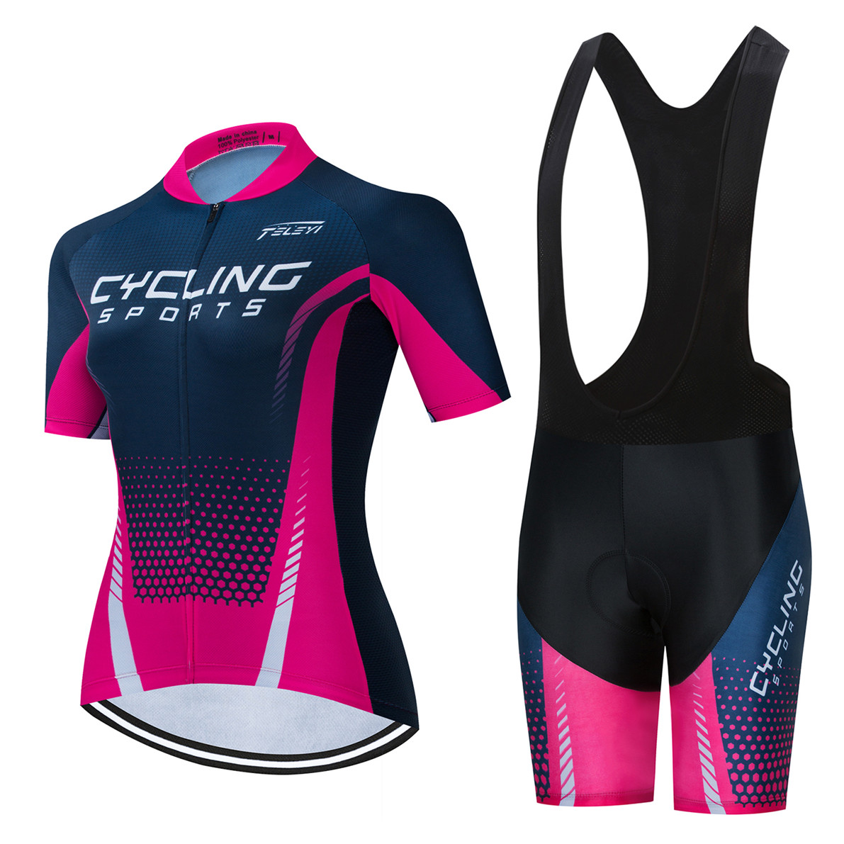 サイクリングジャージセット女性 MTB バイクジャージビブシ - Mountain Biking Shorts Women のレビューと価格